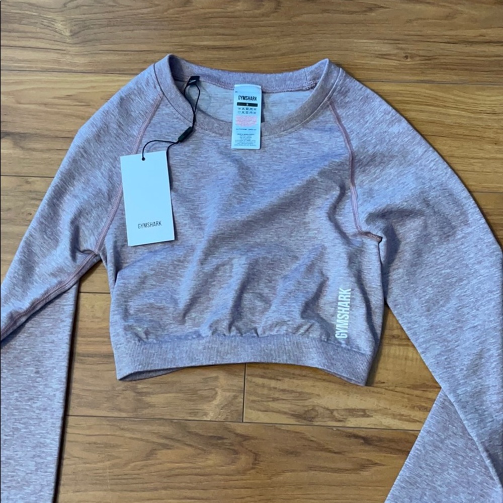 Gymshark Adapt Marl crop top